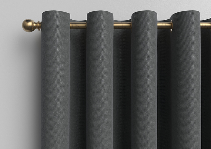 Sydney, Charcoal - Made to Measure Curtains - Image 12